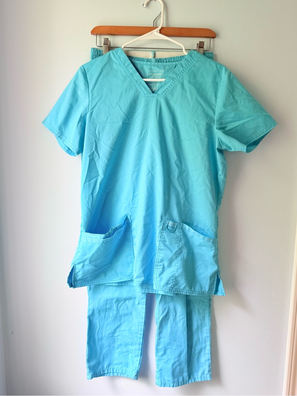 Scrub Top & Pants Set